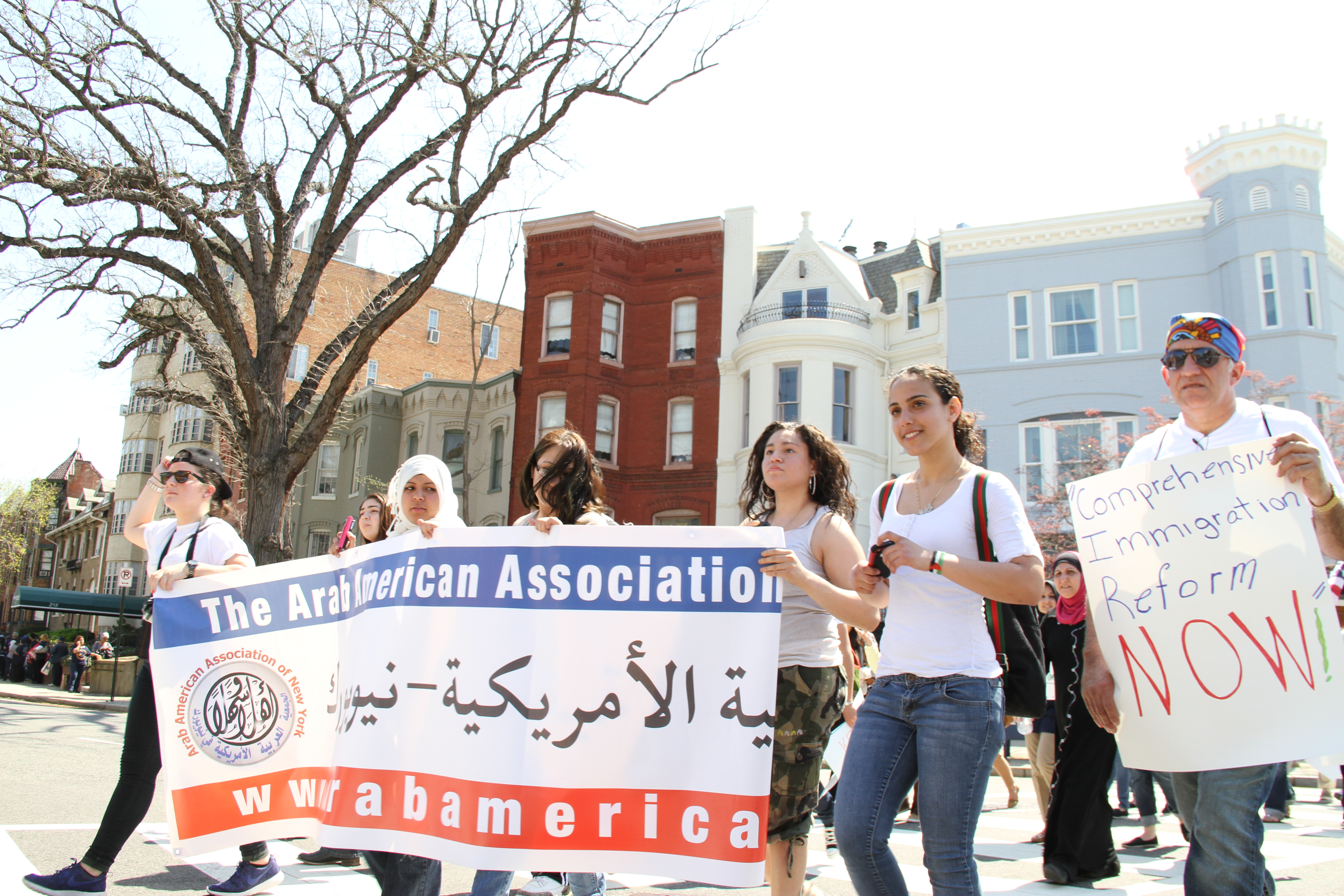 Arab Dreamers at the Immigration Reform Rally (April 10, 2013)